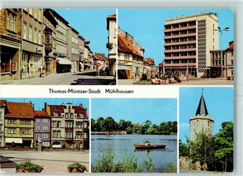 Mühlhausen Steinweg Hotel Stadt Mühlhausen Karl Marx Platz Rabenturm