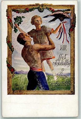 Prag VIII Slet Sokolsky 1926 Turnfest