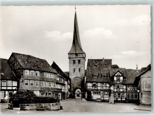 Duderstadt Westerturm Marienstatue
