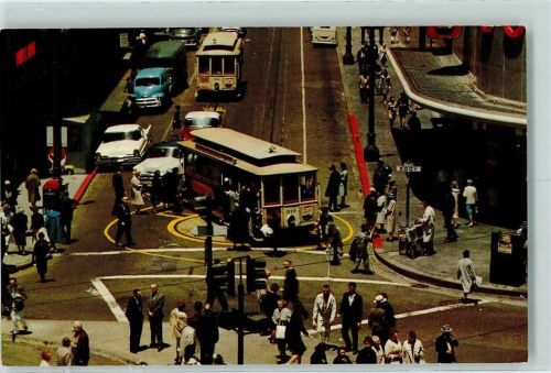 San Francisco Powell an Market Streets Cable Car