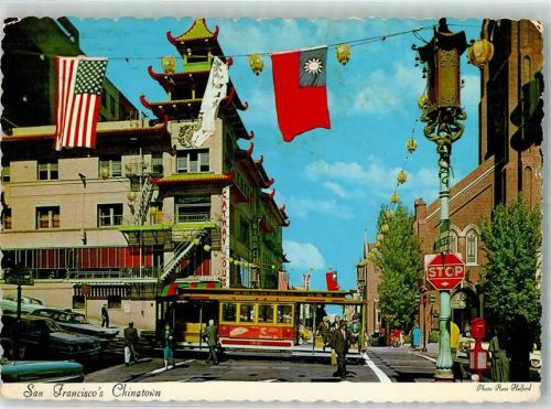 San Francisco San Francisco's Chnatown Cable Car