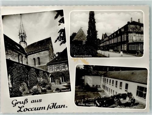 Loccum Kloster Innenhof Konventsgebäude Ev. Akademie