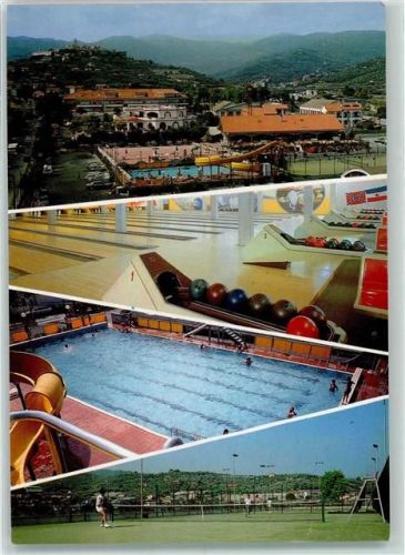 Diano Castello Schwimmbad Bowling Tennisplatz