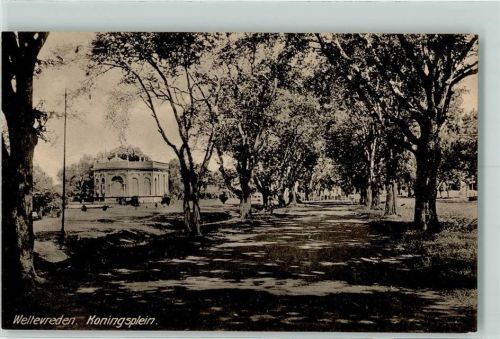 Weltevreden Konigsplein Niederländisch-Indien Kolonie AK