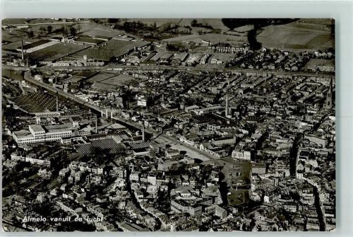 Almelo 1959 Fliegeraufnahme