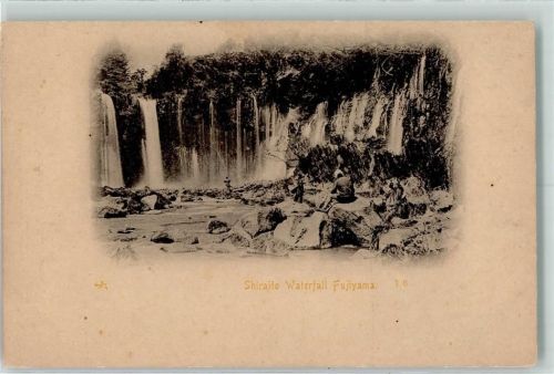 Fuji 1900 Wasserfall - Shirato Waterfall