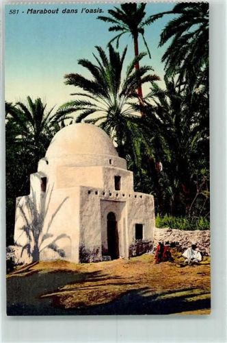 Lehnert & Landrock Nr. 581, Marabout dans Oasis