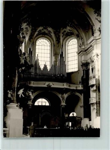 Ottobeuren Benediktinerabtei Kirchenorgel Ort handschriftlich