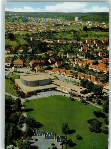 Sindelfingen Fliegeraufnahme Stadthalle