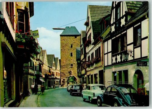 53474 W5483 Ahrweiler - Ahrhutstraße mit Ahrtor
