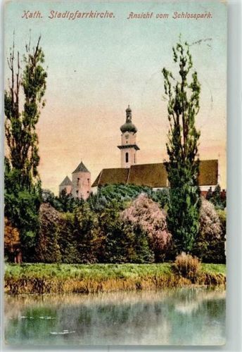 Aulendorf Ort lt. Stempel Kath. Kirche