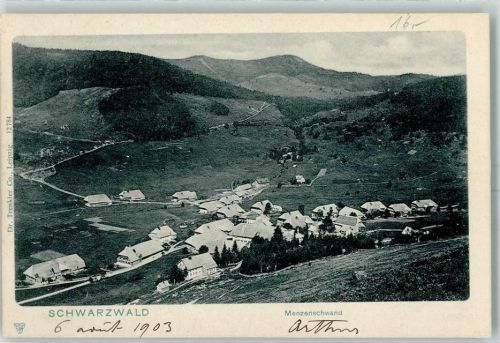 Menzenschwand 1903