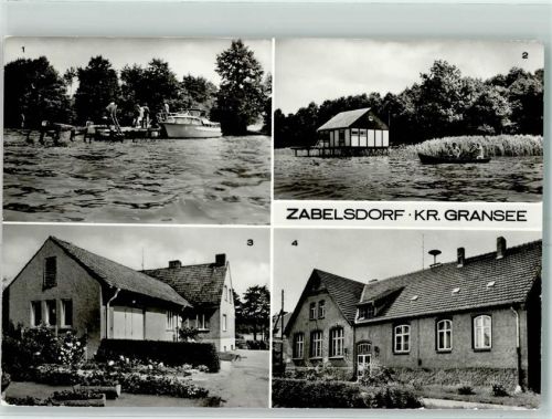 Zabelsdorf Gr. wentowsee Bootsanlegestelle Staatl. Tierarztpraxis Rat der Gemeinde