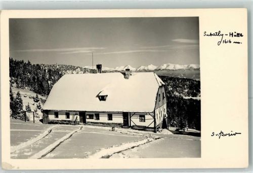 Sabathyhütte Winter