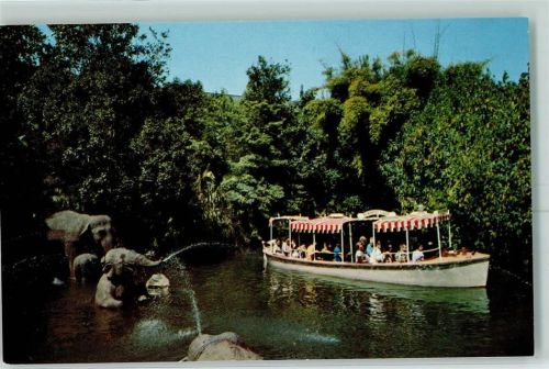Anaheim Disneyland Elefanten AK