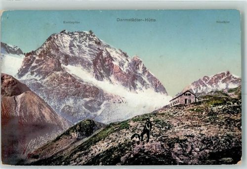 Darmstädter Hütte Beschreibung aufgeklebt