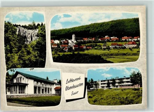 Otzenhausen Rückseite mit Abschürfungen bzw Kleberesten