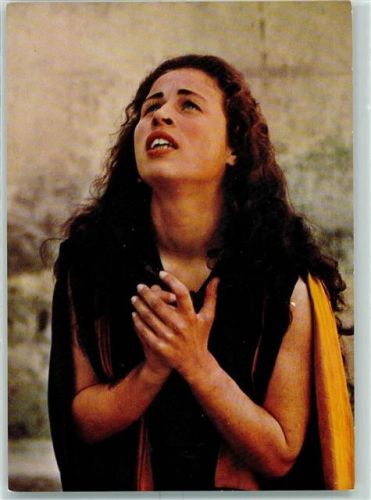 Oberammergau 1960 Magdalena: Annelies Mayr Verlag Bruckmann Nr. 135 AK