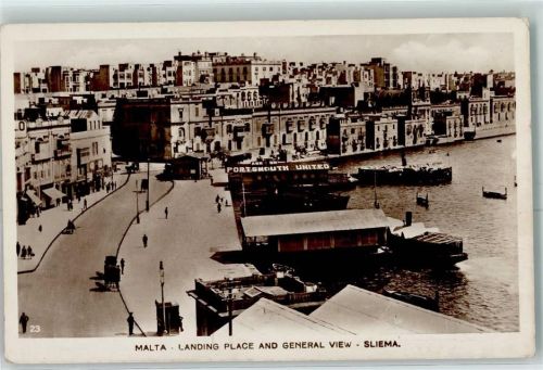 Sliema 1932 Hafen