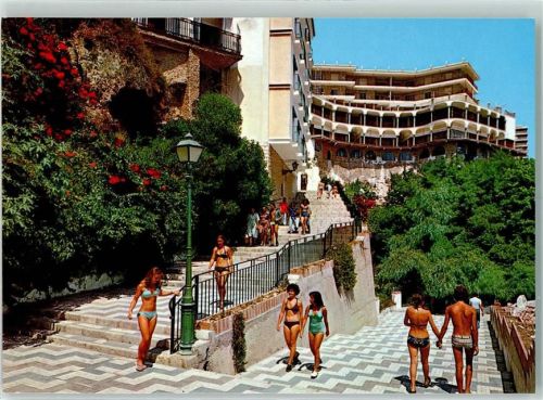 Torremolinos Gang zum Strand Bajada a la playa