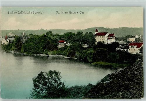 15377 O1276 Buckow , Märkische Schweiz - Partie am Buckow See