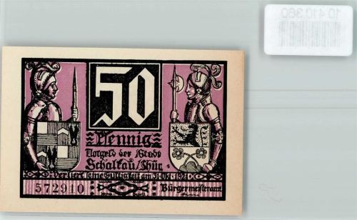 Schalkau Notgeld Ritter