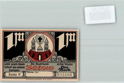 Bütow Notgeld Tischler