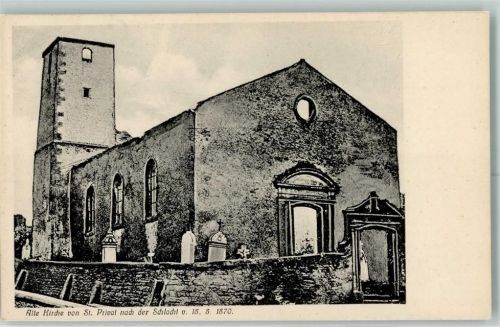 Saint-Privat Kirche nach 1870