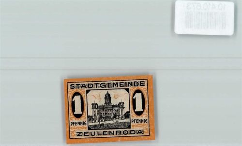 Zeulenroda Notgeld