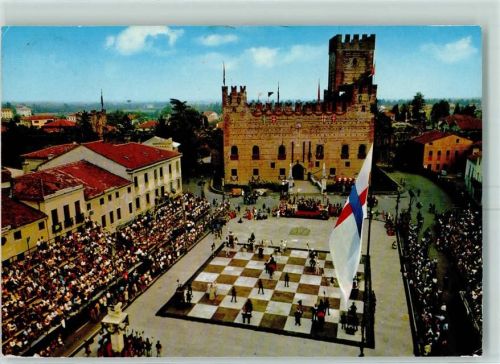 Marostica 1987 Outdoor 'Chess game AK