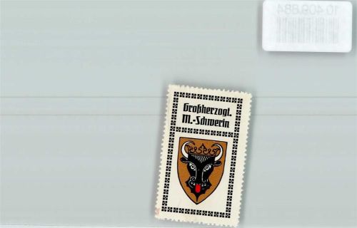 Schwerin Vignette Wappen Kaffee Hag ca 1920-1940