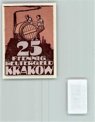 Krakow Notgeld Brauer