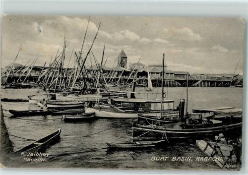 Karatschi 1910 Boat Basin AK