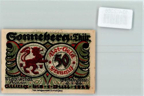 Sonneberg Notgeld Nußknacker