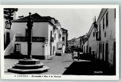 Ericeira 1958 Pelouringo e tue 5 de Outubro AK