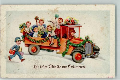 1943 Geburtstag AK