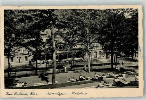 Bad Suderode Kuranlagen Badehaus