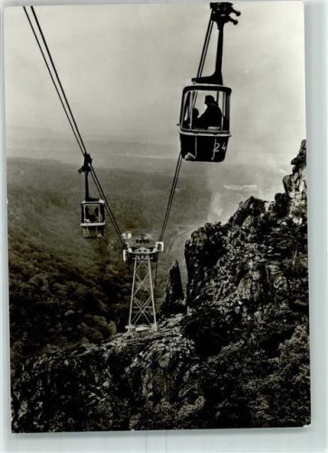Thale Personenschwebebahn zwischen Bodetal u. Hexentanzplatz