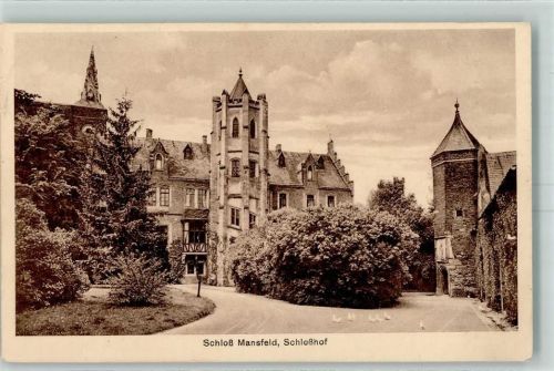 Mansfeld Schloß Mansfeld Schloßhof