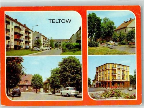 Teltow Neubaugebiet Anlage Altstadt Volksbuchhandlung in der Altstadt Auto