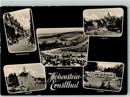 Ernstthal Sachsenring Rennen Stadtbad Rathaus Altmarkt