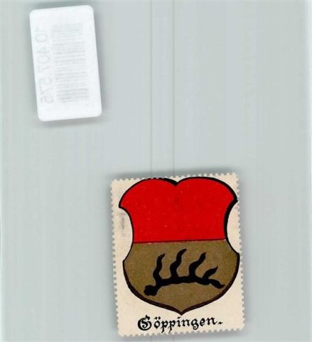Göppingen Vignette Wappen Kaffee Hag 1920-1940