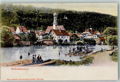Wolfratshausen Loisach Flösser Kirche