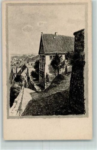 Zwingenberg Blick von der Kirchentreppe