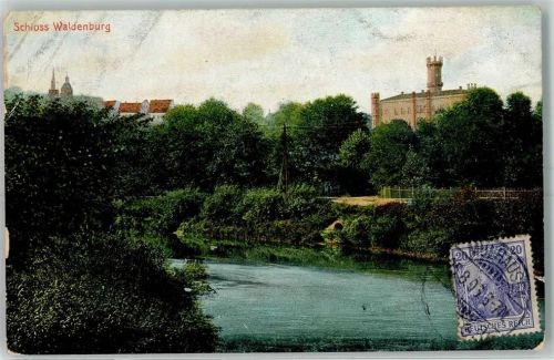 Waldenburg 1905 Schloss Waldenburg