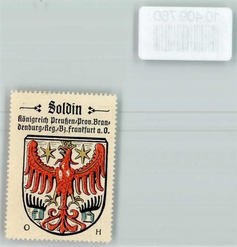 Soldin Vignette Wappen Kaffee Hag ca 1920-1940
