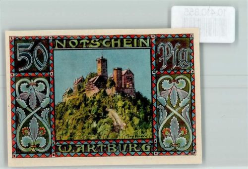 Wartburg Notgeld Tiergestalten