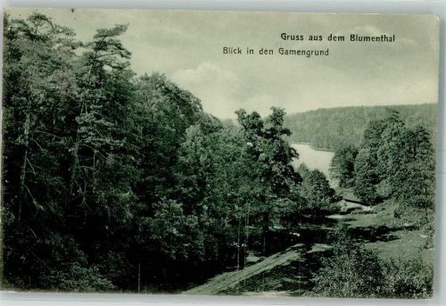 Blumenthal 1914 Gamengrund