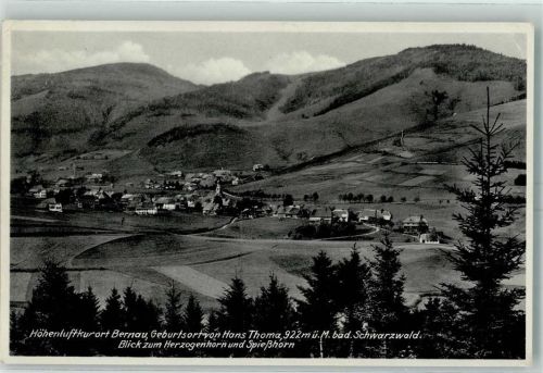 Bernau Herzogenhorn Spießhorn
