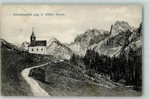 Kufstein 1915 Antonicapelle Wilder Kaiser